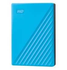 Зовнішній жорсткий диск 2.5" USB 4.0TB WD My Passport Blue (WDBPKJ0040BBL-WESN)