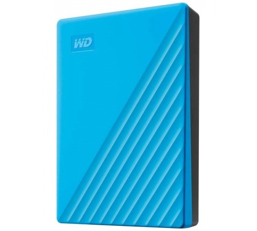 Зовнішній жорсткий диск 2.5" USB 4.0TB WD My Passport Blue (WDBPKJ0040BBL-WESN)