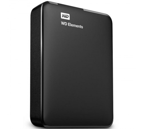 Зовнішній жорсткий диск 2.5" USB 2.0TB WD Elements Portable Black (WDBU6Y0020BBK-WESN)_Bulk