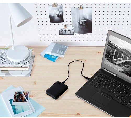 Зовнішній жорсткий диск 2.5" USB 5.0TB WD Elements Portable Black (WDBU6Y0050BBK-WESN)_Bulk