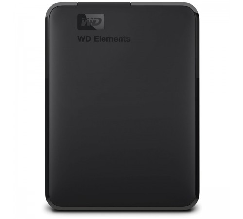 Зовнішній жорсткий диск 2.5" USB 5.0TB WD Elements Portable Black (WDBU6Y0050BBK-WESN)_Bulk
