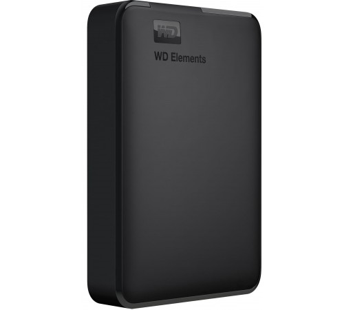 Зовнішній жорсткий диск 2.5" USB 5.0TB WD Elements Portable Black (WDBU6Y0050BBK-WESN)_Bulk