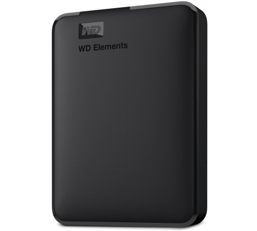 Зовнішній жорсткий диск 2.5" USB 5.0TB WD Elements Portable Black (WDBU6Y0050BBK-WESN)_Bulk