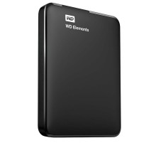 Зовнішній жорсткий диск 2.5" USB 1.0TB WD Elements Black (WDBUZG0010BBK-WESN)_Bulk