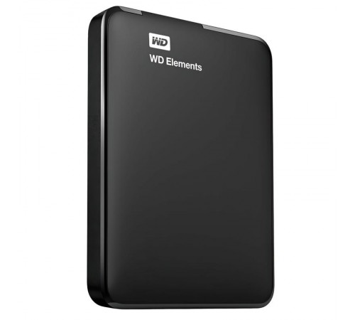 Зовнішній жорсткий диск 2.5" USB 1.0TB WD Elements Black (WDBUZG0010BBK-WESN)_Bulk