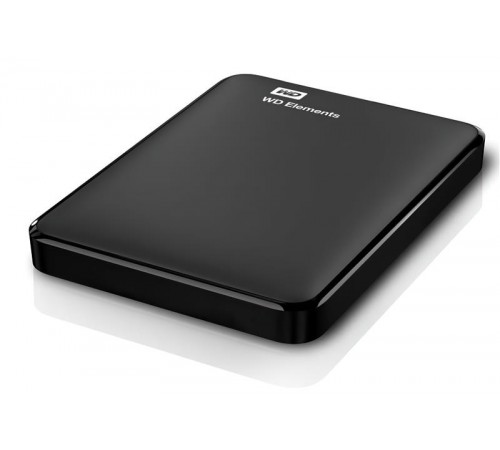 Зовнішній жорсткий диск 2.5" USB 1.0TB WD Elements Black (WDBUZG0010BBK-WESN)_Bulk