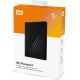 Зовнішній жорсткий диск 2.5" USB 1.0TB WD My Passport Black (WDBYVG0010BBK-WESN)_Bulk