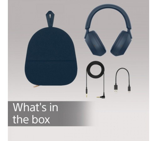 Гарнiтура Sony WH-1000XM5 Midnight Blue (WH1000XM5L.CE7)
