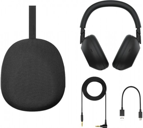Гарнiтура Sony WH-1000XM6 Black (WH1000XM6B.E)
