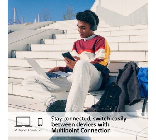 Bluetooth-гарнітура Sony WH-CH520 Blue (WHCH520L.CE7)