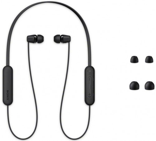 Bluetooth-гарнітура Sony WI-C100 Black (WIC100B.CE7)