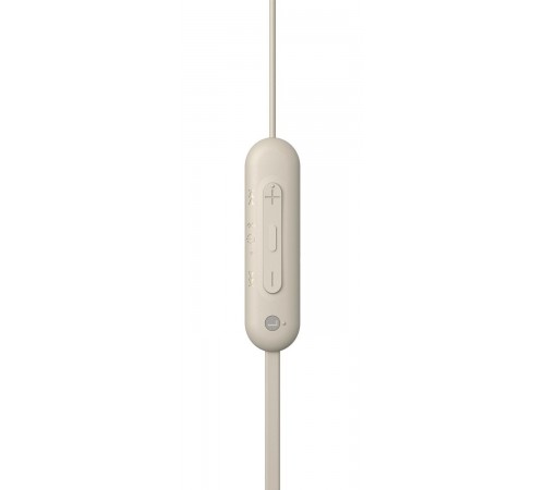 Bluetooth-гарнітура Sony WI-C100 Beige (WIC100C.CE7)