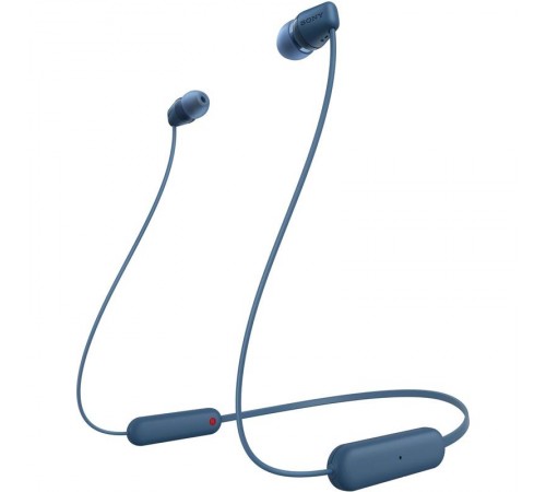 Bluetooth-гарнітура Sony WI-C100 Blue (WIC100L.CE7)