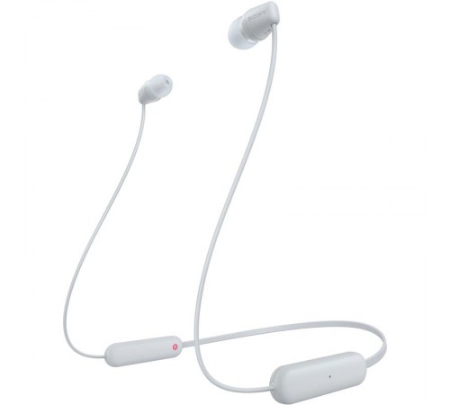 Bluetooth-гарнітура Sony WI-C100 White (WIC100W.CE7)