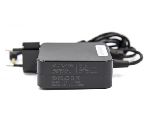Блок живлення PowerPlant для ноутбуков IBM/Lenovo 220V, 20V 65W 3.25A (4.0*1.7) wall mount (WM-IB65H4017)