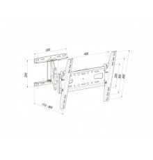 Кронштейн KSL WMO-6245T (VESA400х400)