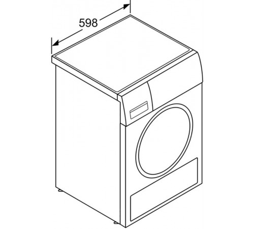 Сушильна машина Bosch WQG14210UA Сушильна машина Bosch WQG14210UA