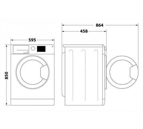 Пральна машина Whirlpool WRBSS 6239 W UA Пральна машина Whirlpool WRBSS 6239 W UA