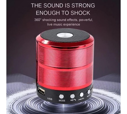Акустична система N98KN WS887 Red