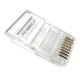 Конектор EServer (WT-6002A-SOLID) RJ45, UTP, cat.5e, 8P8C, 50 мкм, 100 шт