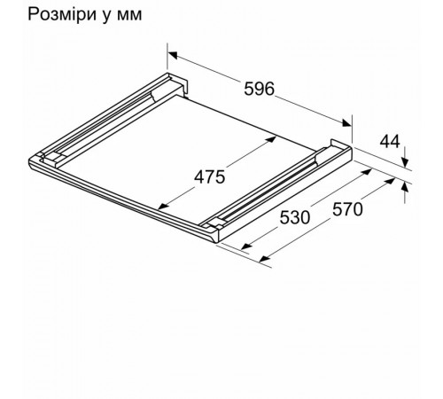 З`єднувальна планка Bosch WTZ27500