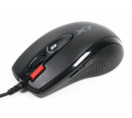 Миша A4Tech X-710BK Black USB + килимок A4Tech X7-200MP