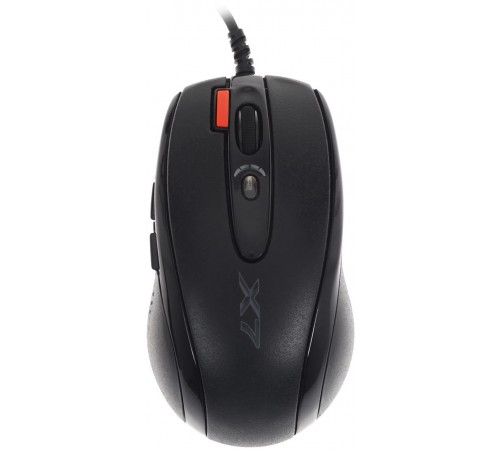 Миша A4Tech X-710BK Black USB + килимок A4Tech X7-200MP