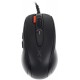 Миша A4Tech X-710BK Black USB + килимок A4Tech X7-200MP