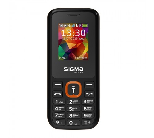 Мобiльний телефон Sigma mobile X-style 171 Mini Dual Sim Black/Orange Мобiльний телефон Sigma mobile X-style 171 Mini Dual Sim Black/Orange