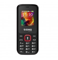 Мобiльний телефон Sigma mobile X-style 171 Mini Dual Sim Black/Red