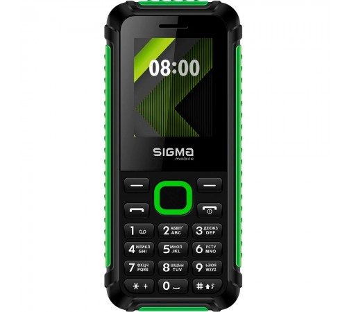 Мобiльний телефон Sigma mobile X-style 18 Track Dual Sim Black/Green