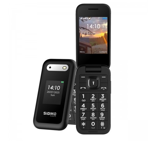 Мобiльний телефон Sigma mobile X-style 281 Clik Dual Sim Black