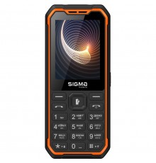 Мобiльний телефон Sigma mobile X-style 310 Force Type-C Dual Sim Black-Orange