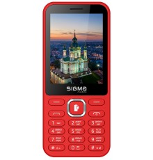 Мобiльний телефон Sigma mobile X-style 31 Power Type-C Dual Sim Red