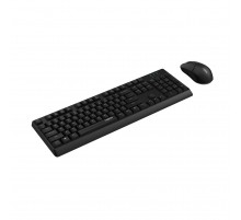 Комплект (клавіатура, миша) бездротовий Rapoo X1500 Wireless Black