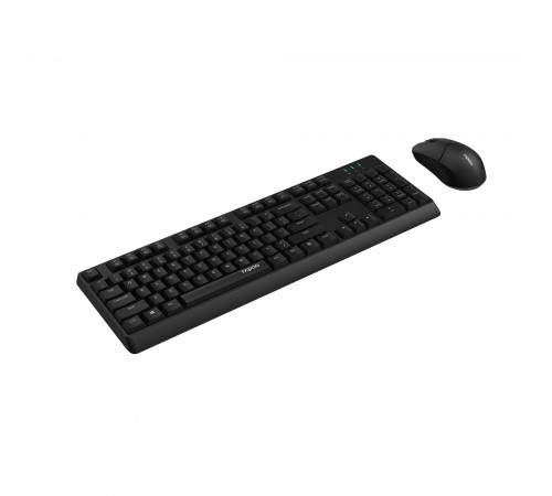 Комплект (клавіатура, миша) бездротовий Rapoo X1500 Wireless Black