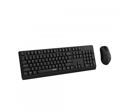 Комплект (клавіатура, миша) бездротовий Rapoo X1500 Wireless Black