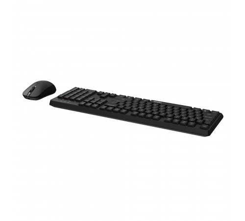 Комплект (клавіатура, миша) бездротовий Rapoo X1500 Wireless Black