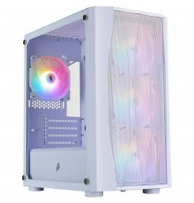 Корпус 1stPlayer X3-M-WH-4F1-W White без БЖ
