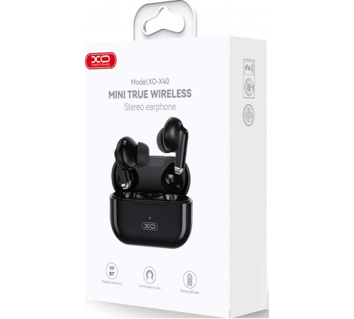 Bluetooth-гарнітура XO X40 Black