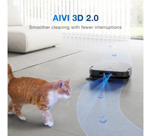 Робот-пилосос Ecovacs Deebot Ozmo X5 Pro Omni (DDX39) Black