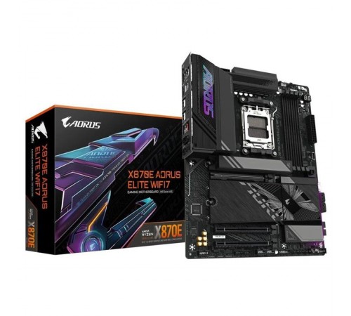 Материнська плата Gigabyte X870E Aorus Elite WiFi7 Socket AM5 Материнська плата Gigabyte X870E Aorus Elite WiFi7 Socket AM5