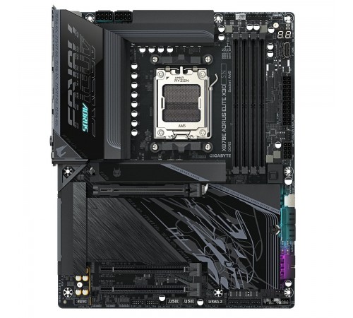 Материнська плата Gigabyte X870E Aorus Elite X3D Socket AM5