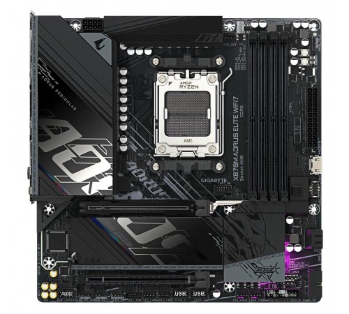 Материнська плата Gigabyte X870M Aorus Elite WiFi7 Socket AM5