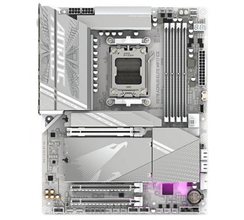 Материнська плата Gigabyte X870 Aorus Elite WiFi7 Ice Socket AM5