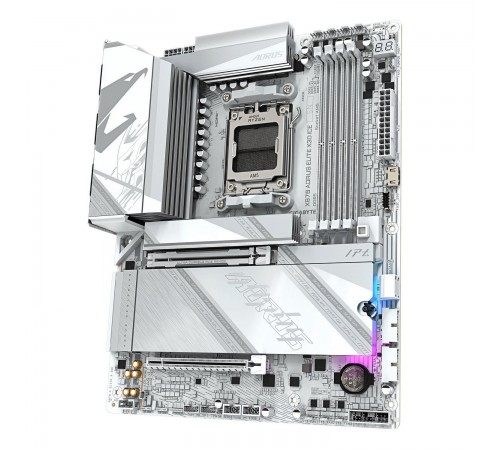 Материнська плата Gigabyte X870 Aorus Elite X3D Ice Socket AM5