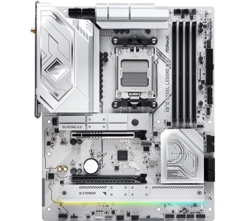 Материнська плата ASRock X870 Steel Legend WiFi Socket AM5