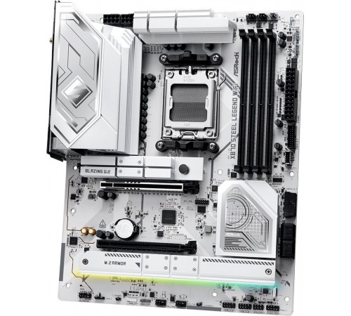 Материнська плата ASRock X870 Steel Legend WiFi Socket AM5