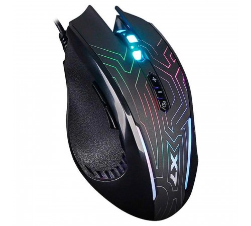 Миша A4Tech X87 Oscar Neon Black USB