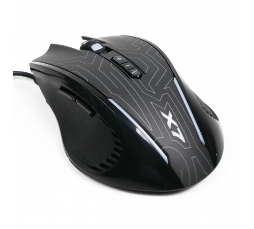 Миша A4Tech X87 Oscar Neon Black USB